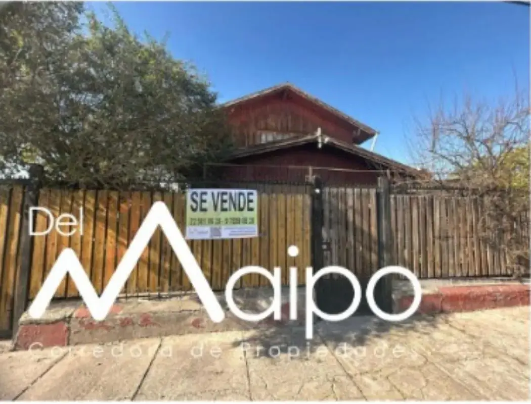 Casa En Venta En Villa Chena, San Bernardo Con Jardín - Imagen 1